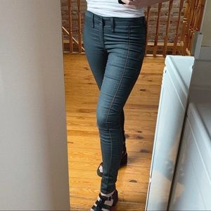 RAG & BONE Split Separating Coated Skinny Jeans